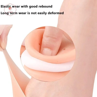 Miếng Lót Chân AACAR Gel Silicon Mũi Nhọn Ngón Tay Bảo Vệ Đau Giày Cao Gót 4