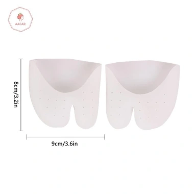 Miếng Lót Chân AACAR Gel Silicon Mũi Nhọn Ngón Tay Bảo Vệ Đau Giày Cao Gót 5