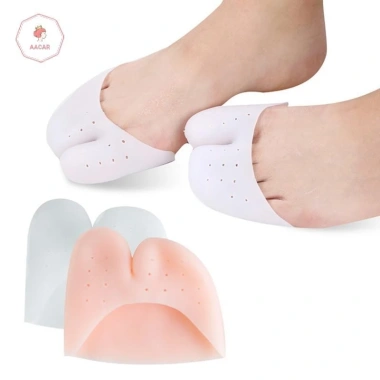 Miếng Lót Chân AACAR Gel Silicon Mũi Nhọn Ngón Tay Bảo Vệ Đau Giày Cao Gót 7