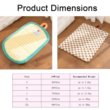 Miếng Lót Chống Thấm Thú Cưng - Gập Đôi Mặt, Ấm Áp Trước, Lưng Mát, Giá 395k