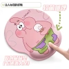 Miếng Lót Cổ Tay Anime Dễ Thương Cô Gái Hồng - Chống Trơn Trượt, Mềm Bàn Phím ITDX