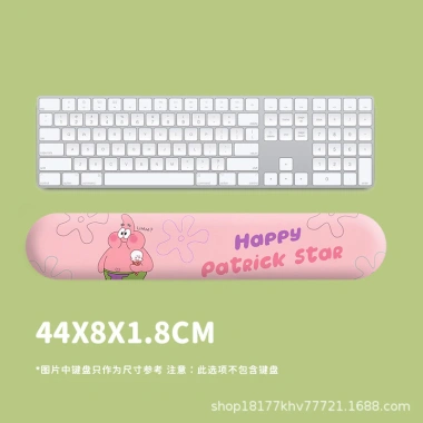 Miếng Lót Cổ Tay Anime Dễ Thương Cô Gái Hồng - Chống Trơn Trượt, Mềm Bàn Phím ITDX 6