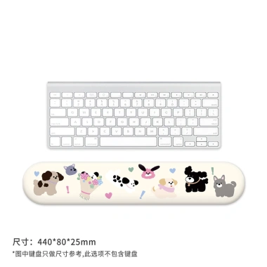 Miếng Lót Cổ Tay Nữ Hoạt Hình Chó Con - Chống Trượt, Laptop/Bàn Phím, 92.692 VND 7