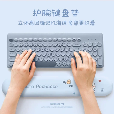 Miếng Lót Cổ Tay Pacha Chó Dễ Thương cho Chuột & Bàn Phím - Phong Cách Bé Gái, Giá 68.884₫