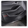 Miếng Lót Da Carbon cho Mazda 3 2.020‑2.026 – Chống Dính, Trang Trí Cửa Sang Trọng 9