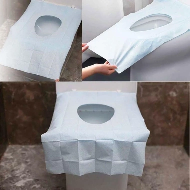 Miếng Lót Giấy POKINGE Tự Dính Di Động Vô Trùng - Dán Đệm Vệ Sinh Phòng Tắm Du Lịch, Nhà Vệ Sinh, Bao Da 55k 4