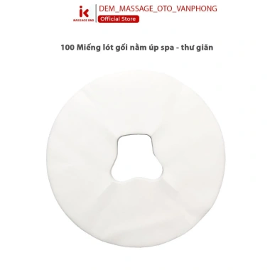 Miếng Lót Gối Nằm Úp Thoáng Mát Cao Cấp - Tiện Lợi Spa Massage Thư Giãn 26k