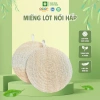 Miếng Lót Nồi Hấp Xơ Mướp KB Ecolife 20cm – Chống Dính, Giữ Nhiệt, Bảo Vệ Món Hấp Tự Nhiên