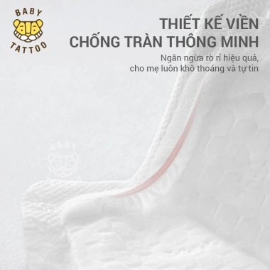 Miếng Lót Thấm Hút Sữa BABY TATTOO 24 Miếng - Giải Pháp Cho Mẹ Sau Sinh, Cho Con Bú, Giá Ưu Đãi 110.000₫