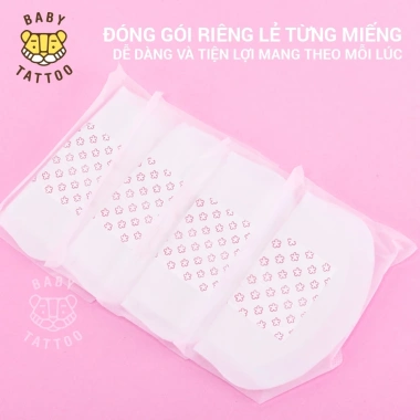 Miếng Lót Thấm Hút Sữa BABY TATTOO 24 Miếng - Giải Pháp Cho Mẹ Sau Sinh, Cho Con Bú, Giá Ưu Đãi 110.000₫ 6 Miếng Lót Thấm Hút Sữa BABY TATTOO 24 Miếng - Giải Pháp Cho Mẹ Sau Sinh, Cho Con Bú, Giá Ưu Đãi 110.000₫ 6