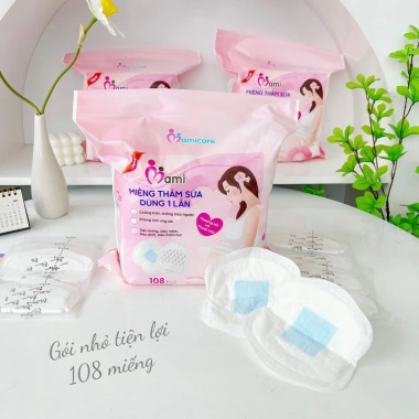 Miếng lót thấm sữa Mamicare 108 miếng – Hút sữa, chống tràn, bám dính Uni Baby, chỉ 125k 4