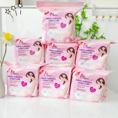 Miếng lót thấm sữa Mamicare 108 miếng – Hút sữa, chống tràn, bám dính Uni Baby, chỉ 125k 8