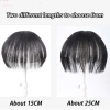 Miếng Lót Tóc Kẹp Tự Nhiên Lông Tơ Giả – Phụ Kiện Nối Dài Vô Hình, Dán Liền Mặt – WEETW 5