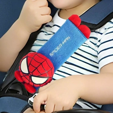 Miếng Lót Vai Ghế Ô Tô 2 Miếng - Dây An Toàn, Đệm Mềm Bảo Vệ Vai, Thoải Mái Khi Lái Xe