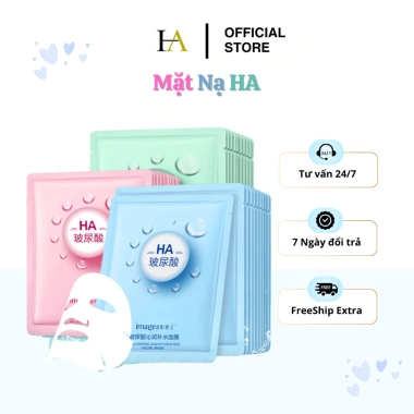 Miếng Măt Nạ Trắng Da Dưỡng Ẩm Thải Độc HA Giá chỉ 250.000đ, giảm từ 320.000đ, dưỡng ẩm sâu, làm sạch da 9 Miếng Măt Nạ Trắng Da Dưỡng Ẩm Thải Độc HA Giá chỉ 250.000đ, giảm từ 320.000đ, dưỡng ẩm sâu, làm sạch da 9