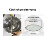 Miệng Nồi Có Gờ - Nắp Vung Kính Xoong Đa Dạng Cho Nồi, Chảo, Nồi Lẩu - 29.900₫ 2