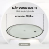 Miệng Nồi Có Gờ - Nắp Vung Kính Xoong Đa Dạng Cho Nồi, Chảo, Nồi Lẩu - 29.900₫ 8