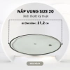 Miệng Nồi Có Gờ - Nắp Vung Kính Xoong Đa Dạng Cho Nồi, Chảo, Nồi Lẩu - 29.900₫ 10