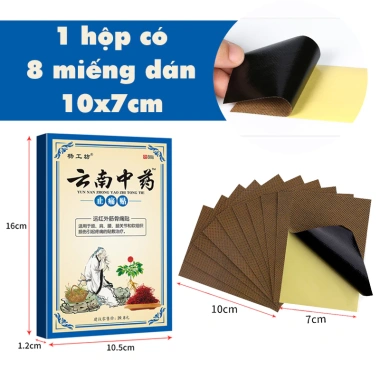 Miếng Pad Dán Giảm Đau Cơ Khớp 10 Hộp - Cao Dán Nóng, Thảo Mộc, Giảm Nhức Cổ Vai Gáy Lưng, Giá 60.000₫ 3