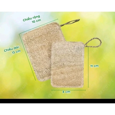 Miếng rửa chén bát xơ mướp 100% tự nhiên – Làm sạch dầu mỡ nhanh, an toàn, chỉ 29.000₫ 5 Miếng rửa chén bát xơ mướp 100% tự nhiên – Làm sạch dầu mỡ nhanh, an toàn, chỉ 29.000₫ 5