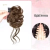 Miếng Scrunchy Tóc Giả Bun Chignon Xoăn Dễ Tháo Lắp - Phong Cách Nữ Tính 9