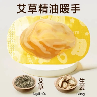 Miếng sưởi ấm tay thảo dược WECAN dùng 1 lần găng tay giữ nhiệt chống lạnh chỉ 110k 3