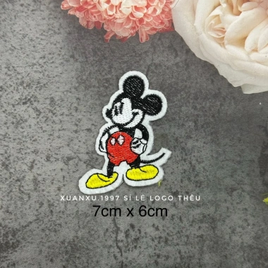 Miếng vá áo rách ủi nhiệt thêu hình gấu dễ thương - Chỉ 6.500đ, giá gốc 8.450đ