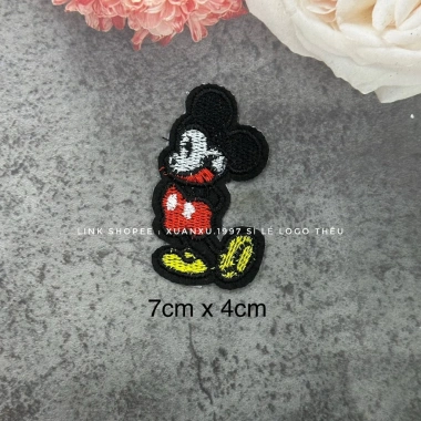 Miếng vá áo rách ủi nhiệt thêu hình gấu dễ thương - Chỉ 6.500đ, giá gốc 8.450đ
