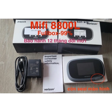 MiFi 8.800L - Bộ Phát Wifi 4G Verizon Inseego Jetpack, Tốc độ cao, Pin lâu, Giá chỉ 385.000₫ 8
