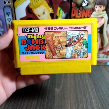Mighty Bomb Jack Famicom Nhật 4 nút - Game cổ điển, giảm còn 100k, chuẩn Nhật