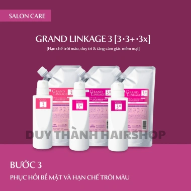 Milbon Grand Linkage 600ml - Phục hồi chuyên sâu, ổn định màu, giữ nếp suôn mượt, giá chỉ 825k 5 Milbon Grand Linkage 600ml - Phục hồi chuyên sâu, ổn định màu, giữ nếp suôn mượt, giá chỉ 825k 5