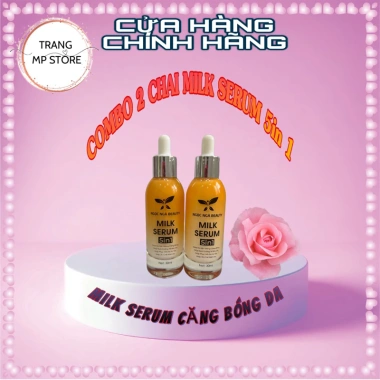 Milk Serum 5in1 Ngọc Ngà Beauty 30ml - Tái tạo da, cấp ẩm căng bóng, xóa nhăn, giá 250k