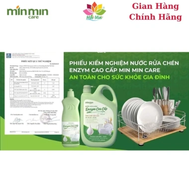 Min Min Care Nước Rửa Bát 2L Nhật Bản Enzyme An Toàn Da Nhạy Cảm - 90.000 VND Giảm 22% 2