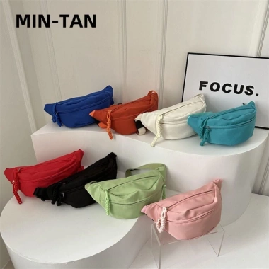 MIN-TAN Túi Đeo Chéo Đa Chức Năng Chống Thấm Nước Vải Thể Thao - Giá Ưu Đãi 57,348₫