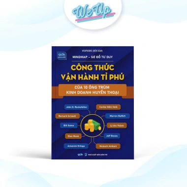 Mindmap Sơ đồ tư duy Công thức vận hành tỉ phú 10 ông trùm kinh doanh Giá 149k