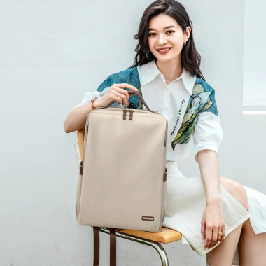 MINGKE Túi Đựng Laptop 15-17 inch Ba Lô Đi Học Nữ Công Sở - Giá ưu đãi 760.000 2