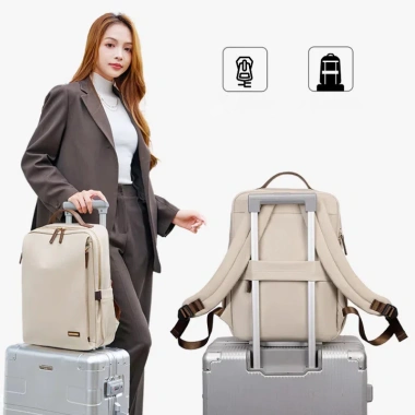 MINGKE Túi Đựng Laptop 15-17 inch Ba Lô Đi Học Nữ Công Sở - Giá ưu đãi 760.000 4