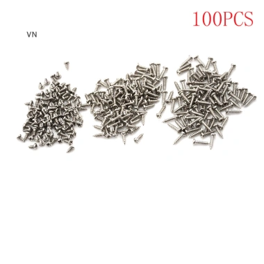 Mingxuan2 100 chiếc Vít M2 Đường kính ren Vít chữ thập tròn tự khai thác - 44.880₫ 2