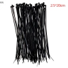 Mingxuan2 100 Đai Dây Cáp Nylon Đen Trắng Khóa Kéo Tự Khóa - Giá chỉ 30.400₫ 8