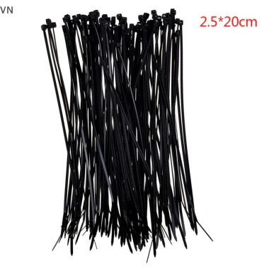 Mingxuan2 100 Đai Dây Cáp Nylon Đen Trắng Khóa Kéo Tự Khóa - Giá chỉ 30.400₫ 8 Mingxuan2 100 Đai Dây Cáp Nylon Đen Trắng Khóa Kéo Tự Khóa - Giá chỉ 30.400₫ 8