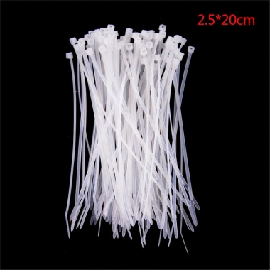 Mingxuan2 100 Đai Dây Cáp Nylon Đen Trắng Khóa Kéo Tự Khóa - Giá chỉ 30.400₫ 11 Mingxuan2 100 Đai Dây Cáp Nylon Đen Trắng Khóa Kéo Tự Khóa - Giá chỉ 30.400₫ 11