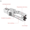 Mingxuan2 1PC Bộ chuyển đổi khí nén đa năng, uốn cong, khớp ratchet góc mở rộng - Dụng cụ ổ cắm Adapter 7