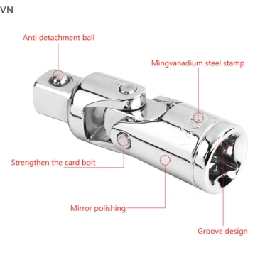 Mingxuan2 1PC Bộ chuyển đổi khí nén đa năng, uốn cong, khớp ratchet góc mở rộng - Dụng cụ ổ cắm Adapter 7 Mingxuan2 1PC Bộ chuyển đổi khí nén đa năng, uốn cong, khớp ratchet góc mở rộng - Dụng cụ ổ cắm Adapter 7