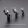 Mingxuan2 1PC Bộ chuyển đổi khí nén đa năng, uốn cong, khớp ratchet góc mở rộng - Dụng cụ ổ cắm Adapter 8