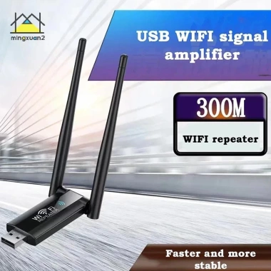 Mingxuan2 300Mbps USB 2.4G Bộ mở rộng WiFi không dây, tăng cường tín hiệu tầm xa, giảm giá 38.5k vn Mingxuan2 300Mbps USB 2.4G Bộ mở rộng WiFi không dây, tăng cường tín hiệu tầm xa, giảm giá 38.5k vn