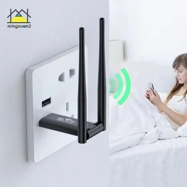 Mingxuan2 300Mbps USB 2.4G Bộ mở rộng WiFi không dây, tăng cường tín hiệu tầm xa, giảm giá 38.5k vn 6 Mingxuan2 300Mbps USB 2.4G Bộ mở rộng WiFi không dây, tăng cường tín hiệu tầm xa, giảm giá 38.5k vn 6
