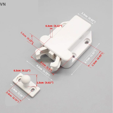 Mingxuan2 4/6 Đẩy Mở Cửa Tủ Bếp Cảm Ứng - Chốt Tháo, Ngăn Kéo, Giá 42.130₫ 11