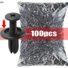 Mingxuan2 8mm Nhựa Đinh Tán Bu Lông Vít Đen 50/100 Cái TRX680 TRX650 - 46.640đ 7