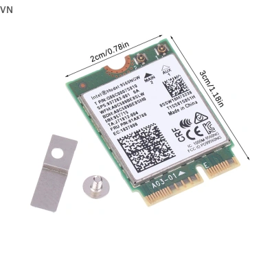 Mingxuan2 9.560NGW Thẻ WiFi + Ăng-ten 1.733Mbps AC 2.4G/5G BT5.0 802.11ac M.2 CNVI - Giá chỉ 105.380₫ 10 Mingxuan2 9.560NGW Thẻ WiFi + Ăng-ten 1.733Mbps AC 2.4G/5G BT5.0 802.11ac M.2 CNVI - Giá chỉ 105.380₫ 10