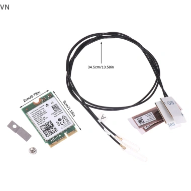 Mingxuan2 9.560NGW Thẻ WiFi + Ăng-ten 1.733Mbps AC 2.4G/5G BT5.0 802.11ac M.2 CNVI - Giá chỉ 105.380₫ 11 Mingxuan2 9.560NGW Thẻ WiFi + Ăng-ten 1.733Mbps AC 2.4G/5G BT5.0 802.11ac M.2 CNVI - Giá chỉ 105.380₫ 11